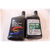 Image 2 : Esso Lube HDX Plus 10w-30 engine oil, 7 1L bottles, 1L Power steering fluid, funnel