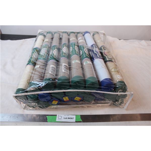 Bag of cross stitching fabrics