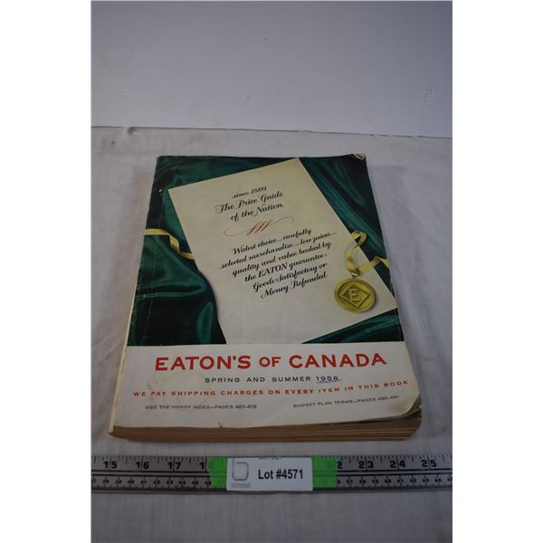 1958 Eaton's Spring & Summer (musty smell)