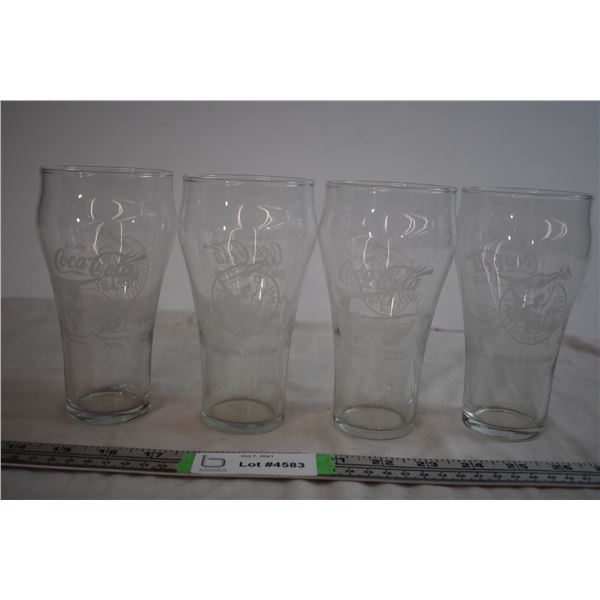 Coca-Cola 1993 Stanley Cup Glasses