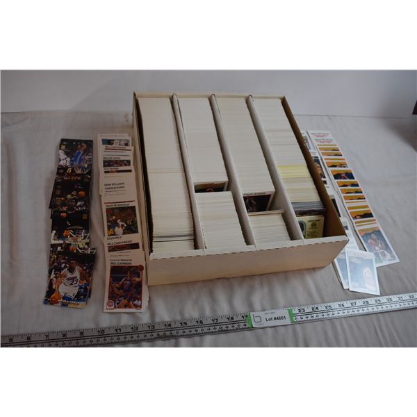 2000 Count Box of NBA Cards - '89-'94 Hoops and Topps