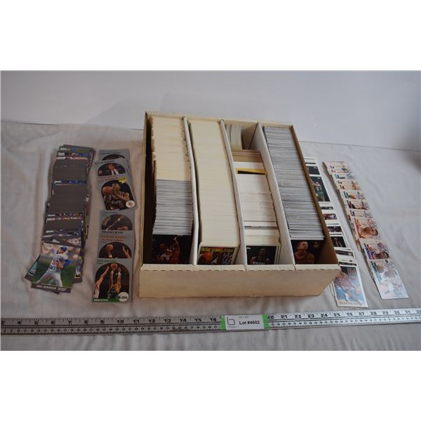 2000 Count Box of Mostly NBA Cards - '91-'94 Fleer, Hoops, Topps