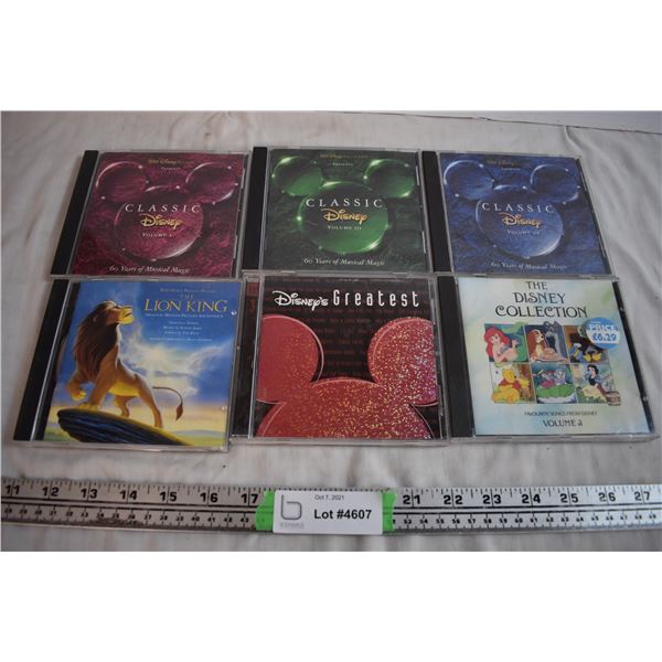 6 Disney CDs