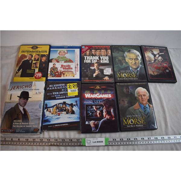 9 DVDs