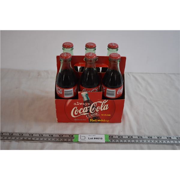 6 Pack of Full Coca-Cola Classic
