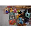 Image 2 : Disney Toys with Small Wicker Basket