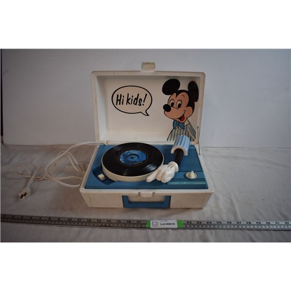 Disney Record Player (Missing Needle)