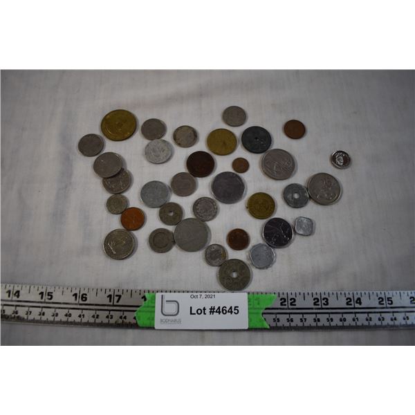 Misc World Coins - Spain, Turkey, Brasil, Kenya + More