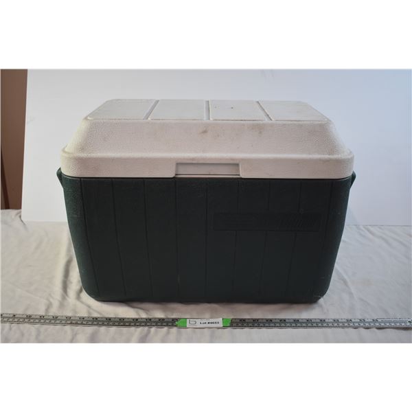 Green Coleman Cooler