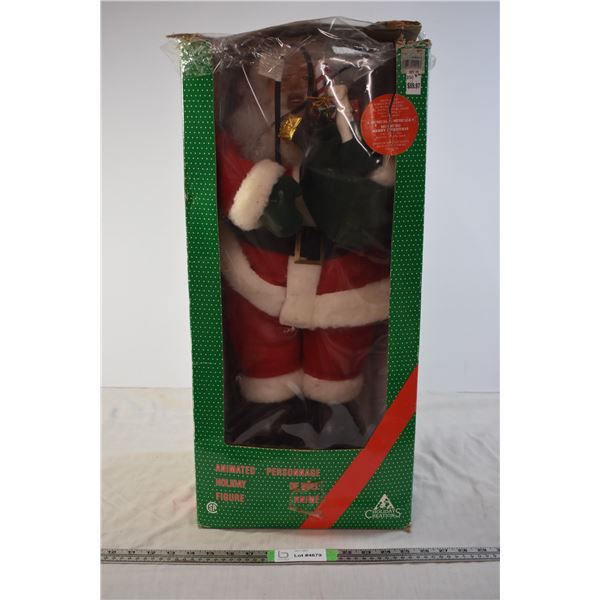 Animated Santa Figure