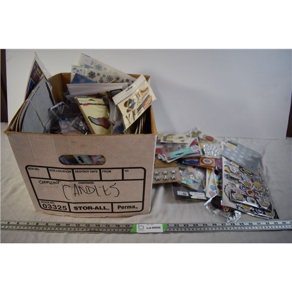 Large Box of Assorted Stickers