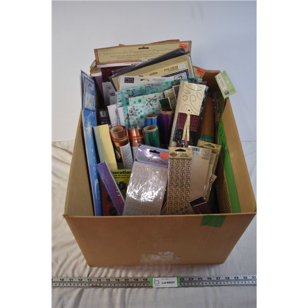 Colored Foils, Stencils, and Misc Crafting Supplies