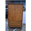 Wooden Armoire (73" H x 44" W x 23" D)