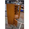Image 3 : Solid Wood Entertainment Center (60" W x 60" H x 20"D)