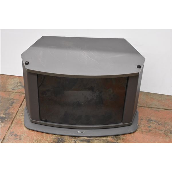 Sony TV Stand with Glass Door