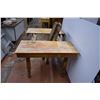 Image 2 : Vintage Expandable Wooden Kitchen Table