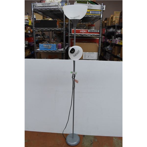 Floor Lamp w/ Bendable Secondary Light