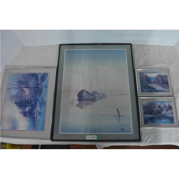 Assorted Pictures – 28”x22”, 20”x16”, 10”x8.5”