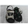 Image 2 : Size 38 Cross Country Ski Boots & Size 8 M Golf Sandals