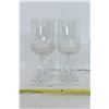 Image 3 : 2 Sets of 8 Piece Crystal Glasses