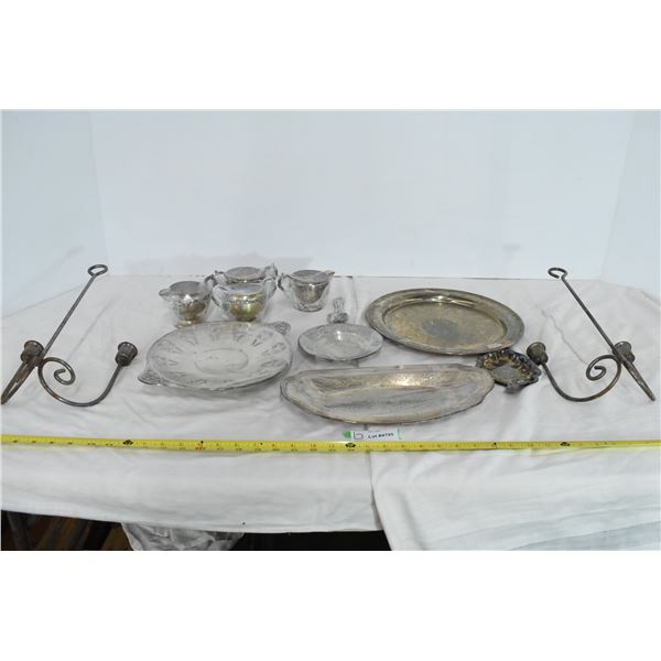 Misc. Steel Dish Set - Incomplete