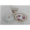 Image 5 : Misc. China Teapot, Plate, Cup & Saucers.