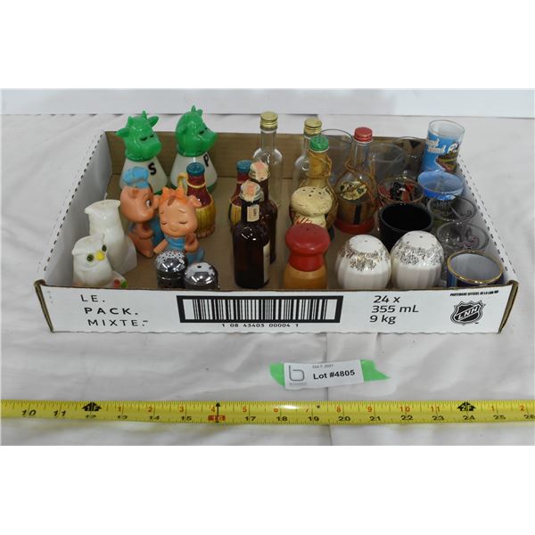 Misc. Shot Glasses and S&P Shakers