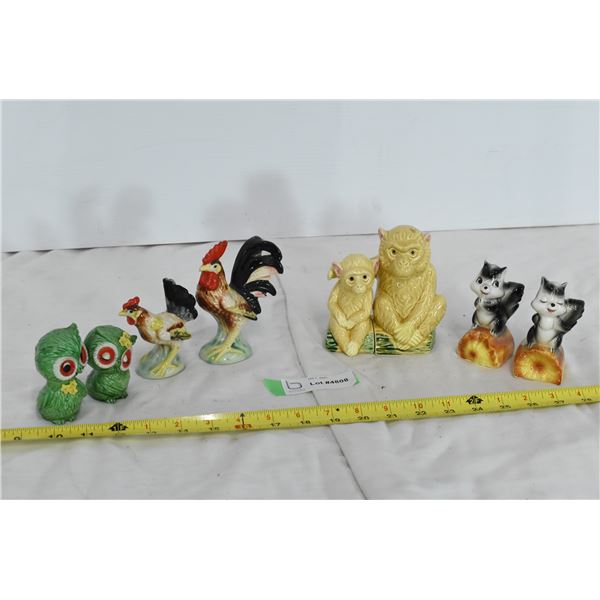 Vintage Ceramic S&P Shakers