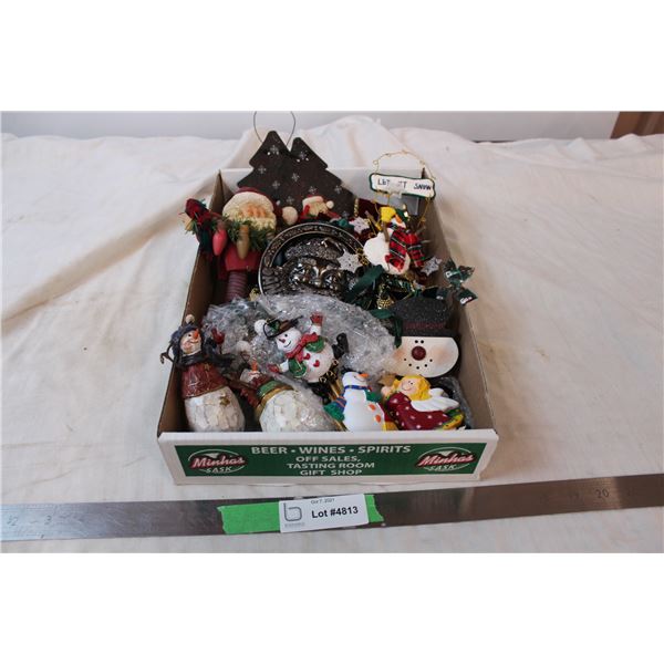 Various holiday decorations