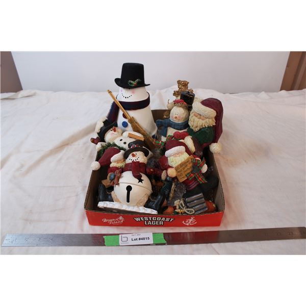 Various holiday decorations