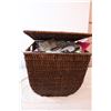 Image 1 : Wicker basket of gift supplies