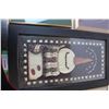 Image 3 : Framed cross stitching, framed plaster art, framed snowman art