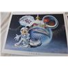 Image 2 : Disney 4 park collector set lithographs
