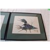 Image 2 : Set of framed loon paintings, John Lonechild