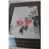 Image 3 : Two framed floral water colour paintings
