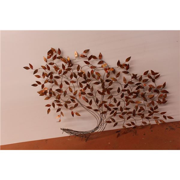 metal tree wall art