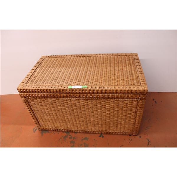 Wicker basket 36”x20.75”x20.5