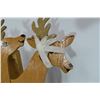 Image 5 : 3 Reindeer Wooden Lawn Ornaments