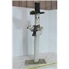 Wooden Snowman Pole Decoration. 46” Tall
