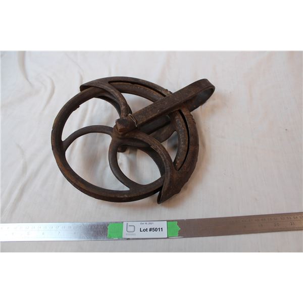 10" well pulley
