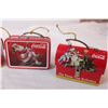 Image 2 : Coca Cola lunch box tree ornaments, sprite playing cards, misc.