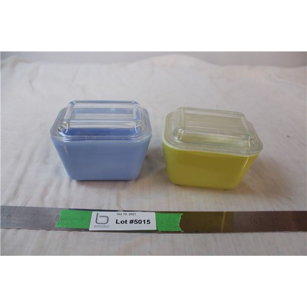 Pyrex refrigerator dishes with lids