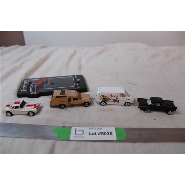 various branded die cast cars