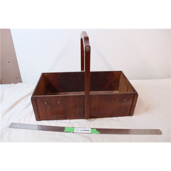 Wooden storage container