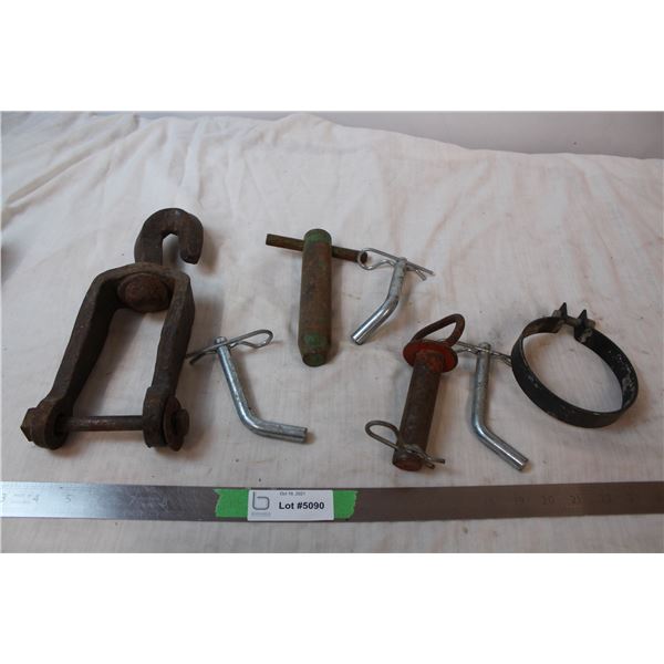 Vintage clevis and pins