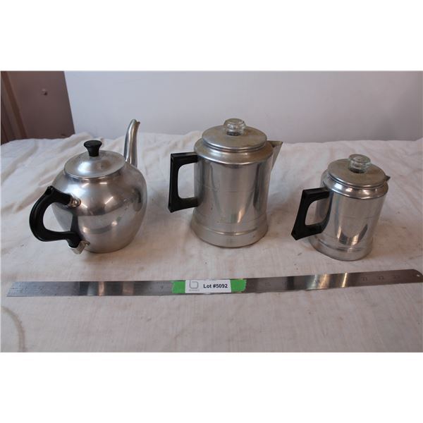 Aluminum tea pot, aluminum coffee pots
