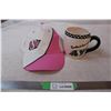 Image 1 : Ladies Saskatchewan Roughrider’s hat (New - never been worn) , RoughRider mug