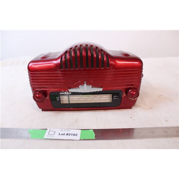 Vintage Promax radio (working)