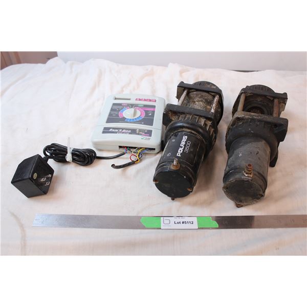 Polaris 3500 winches, and Rainbird controller (may need repair)
