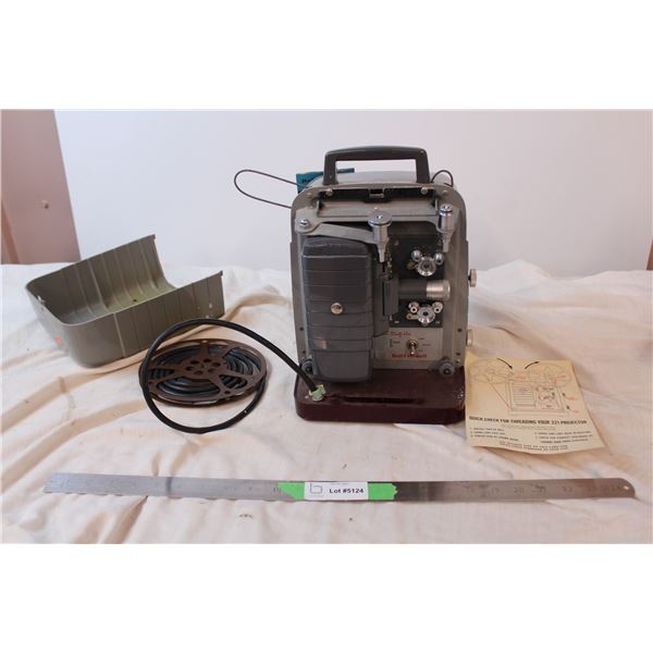 Bell and Howell movie projector